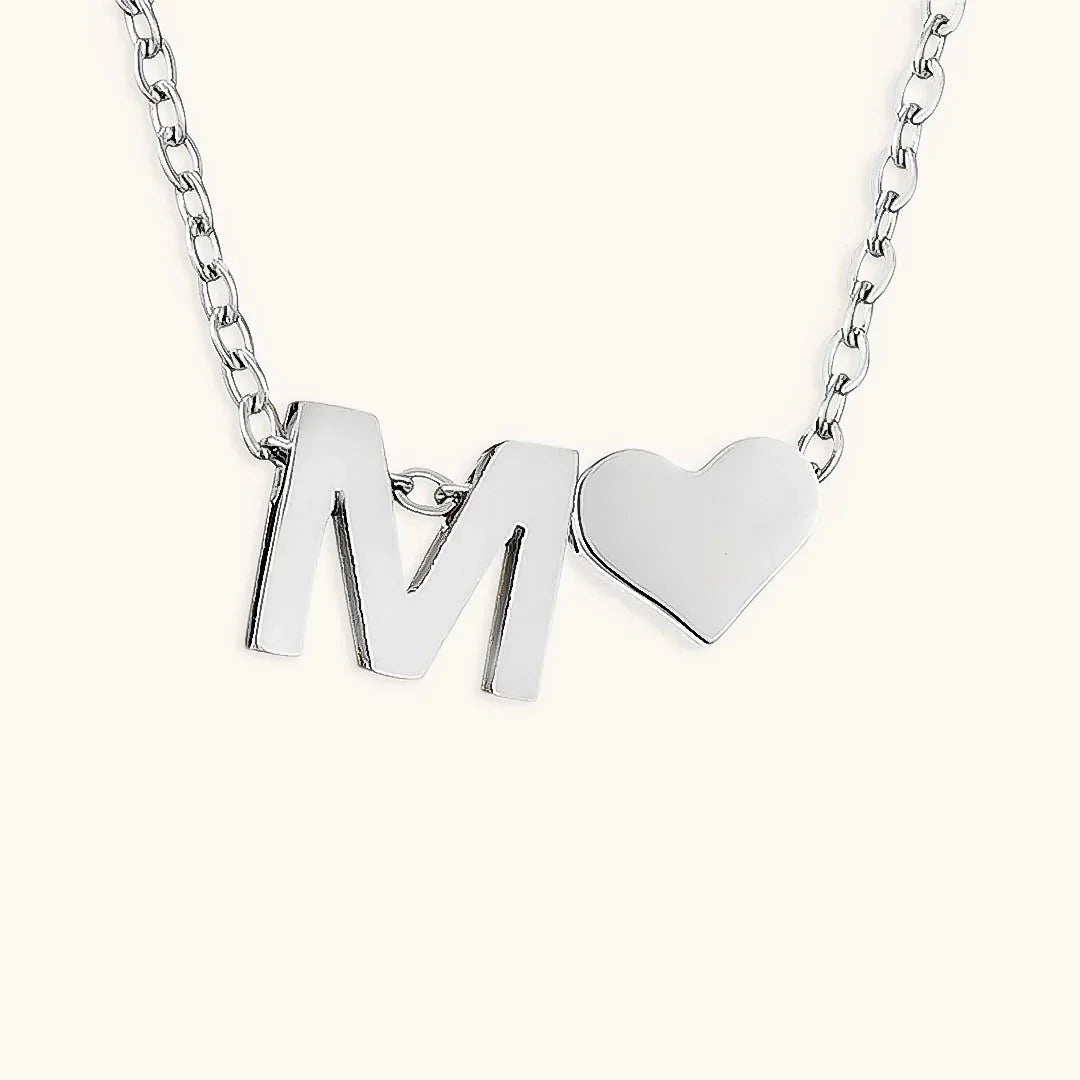 [GALE]Ria Initial Letter Gold Necklace