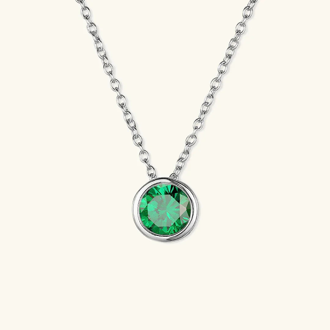 [GALE]Amelia Birthstone Necklace