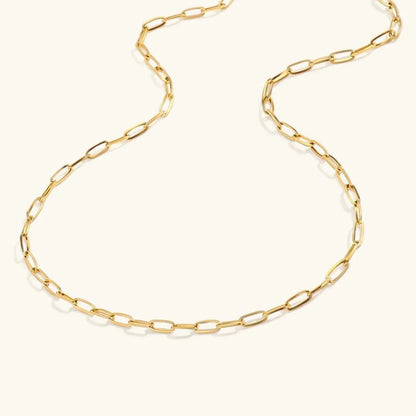 [GALE]Nadia Paperclip Chain Necklace