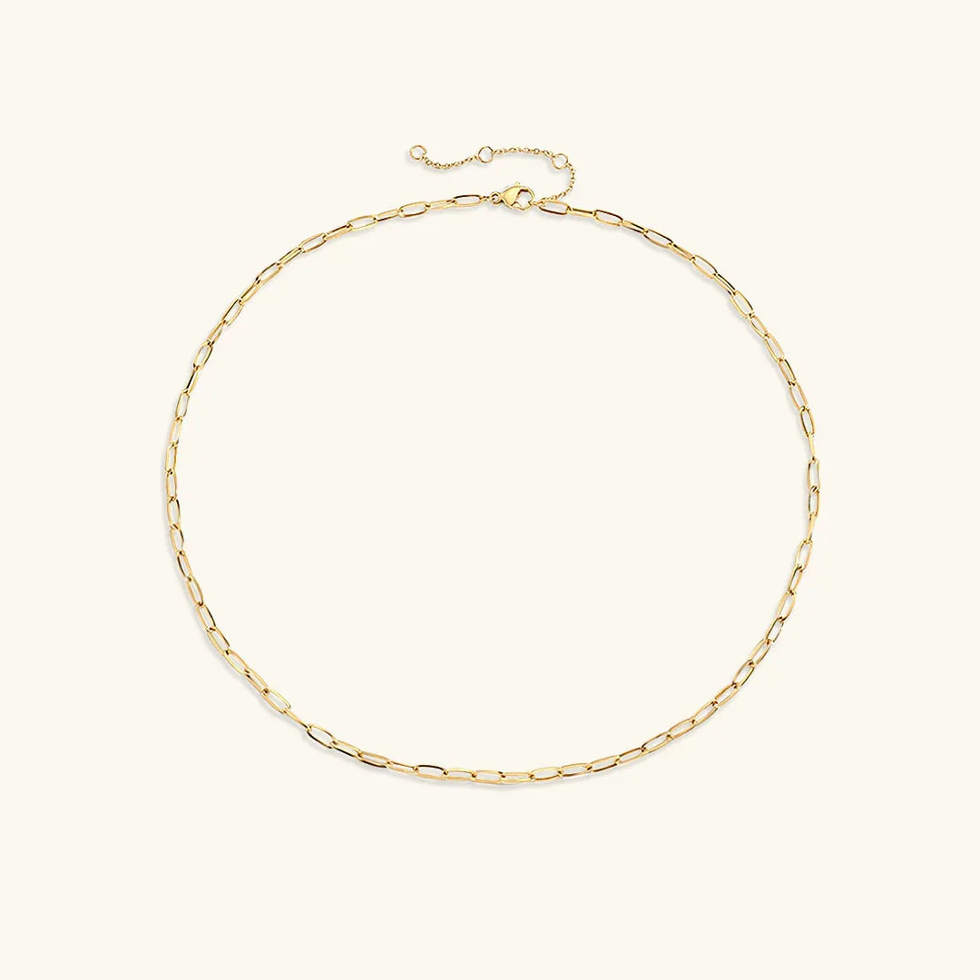 [GALE]Nadia Paperclip Chain Necklace