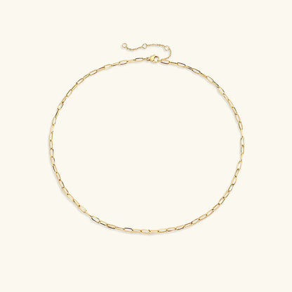 [GALE]Nadia Paperclip Chain Necklace