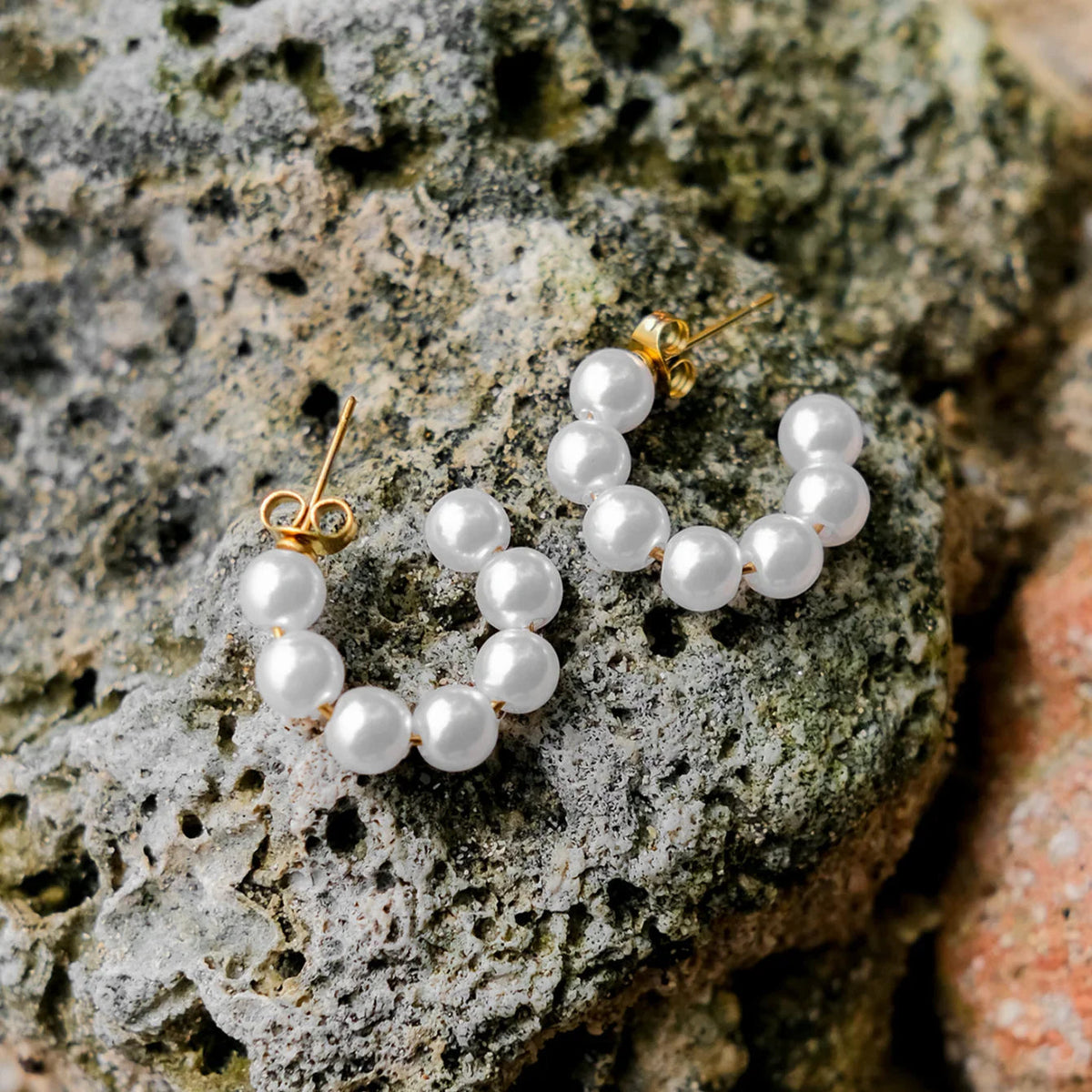 [GALE]Nina Pearl Earrings