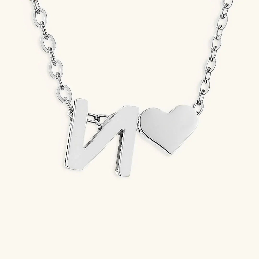 [GALE]Ria Initial Letter Gold Necklace