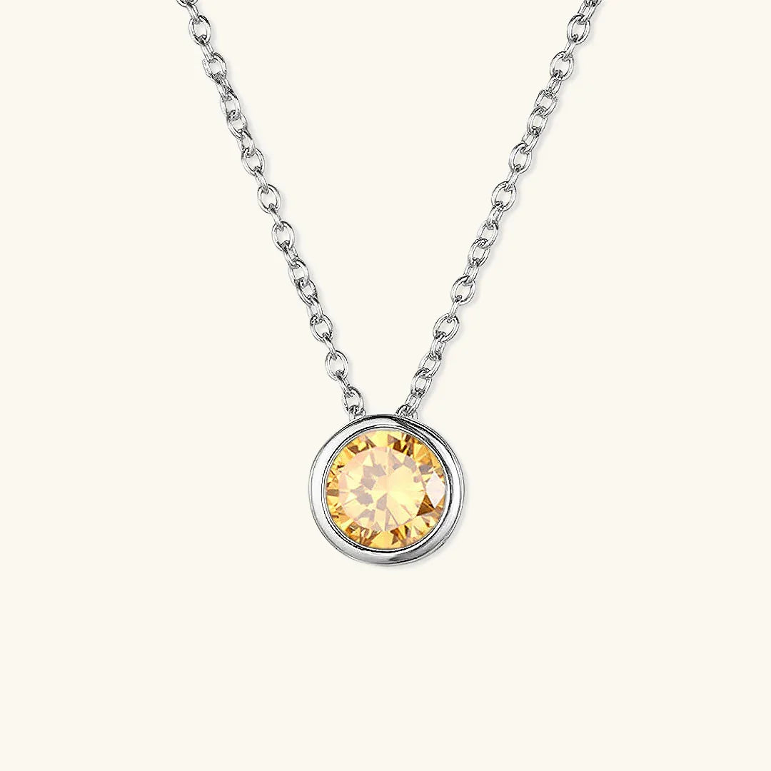 [GALE]Amelia Birthstone Necklace