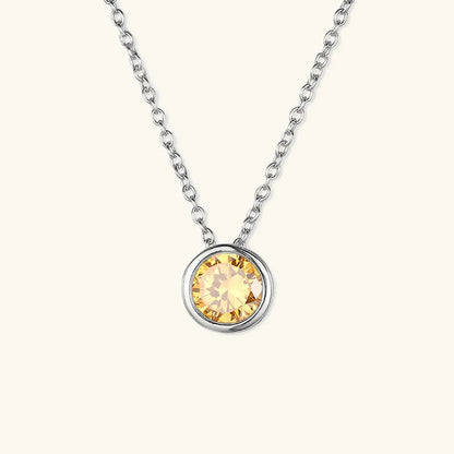 [GALE]Amelia Birthstone Necklace
