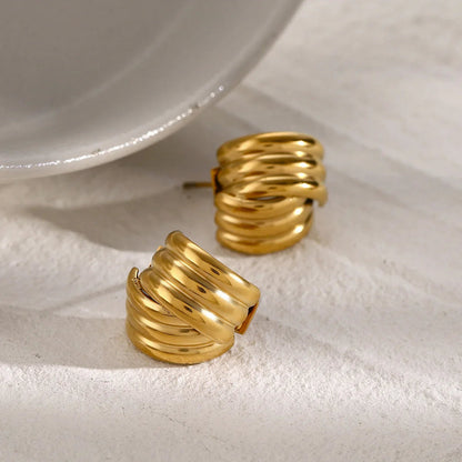 [GALE]Avalon Gold Earrings