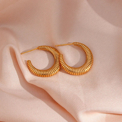 [GALE]Bailey Hoop Earrings