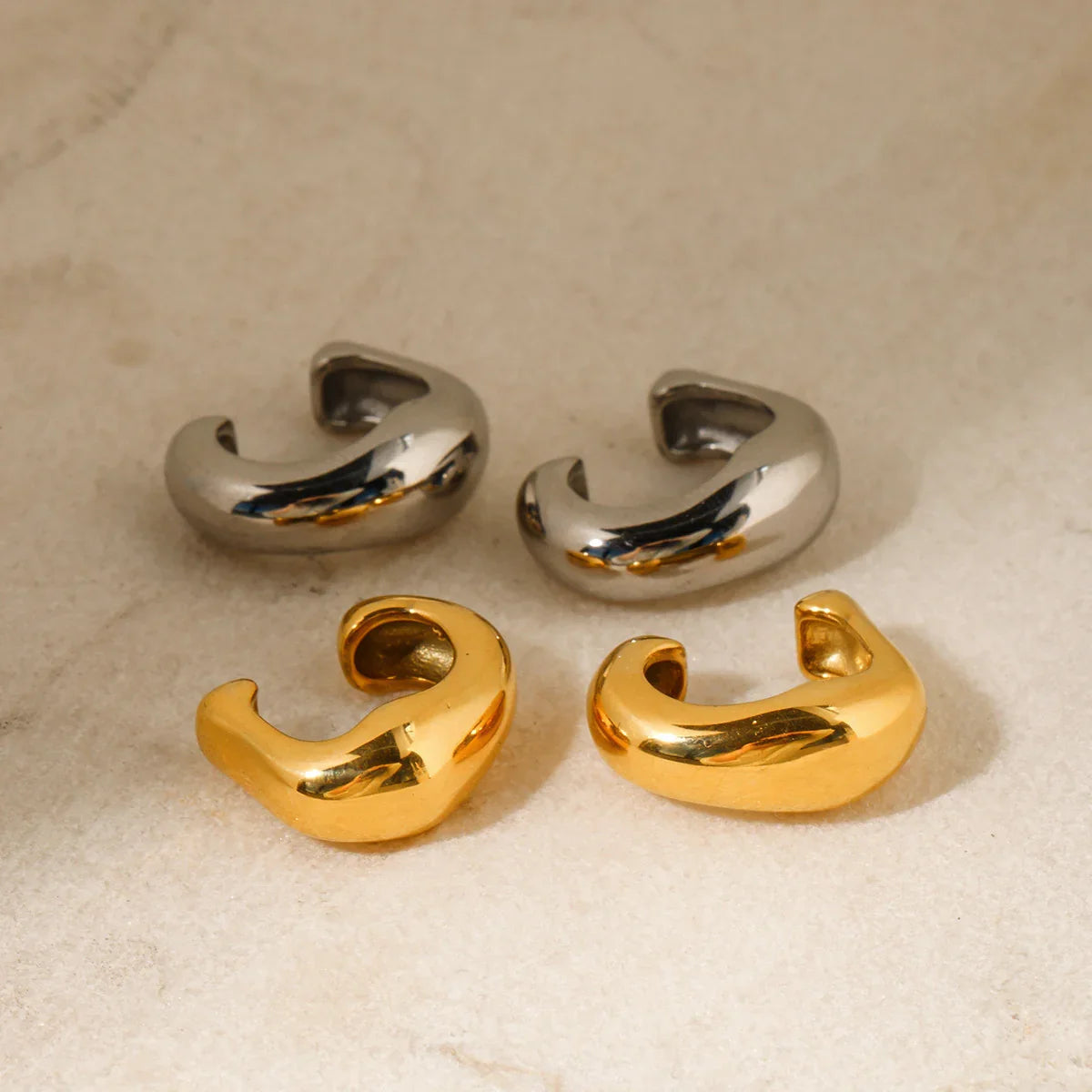 [GALE]Fabienne Gold Ear Cuffs