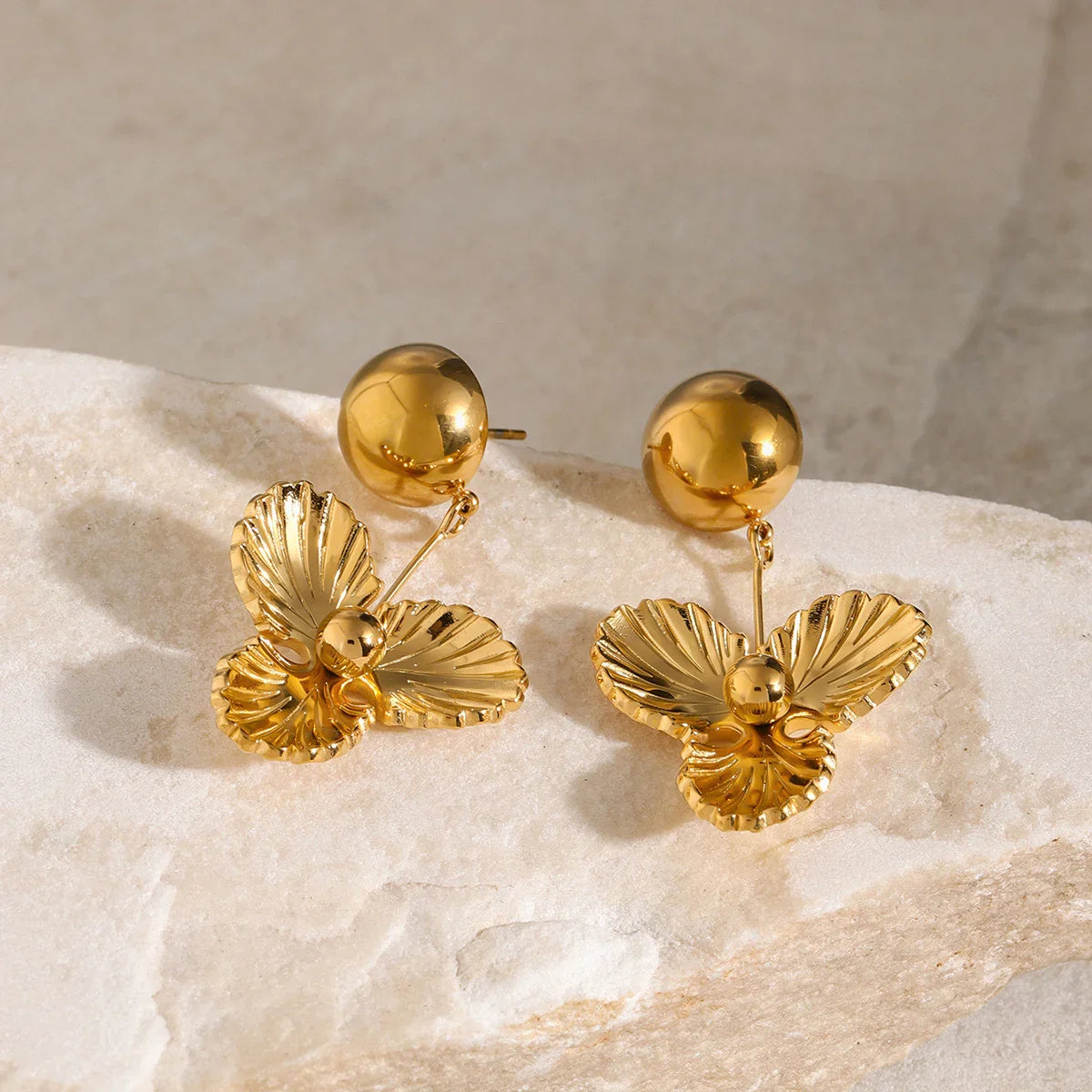 [GALE]Andrea Gold Earrings