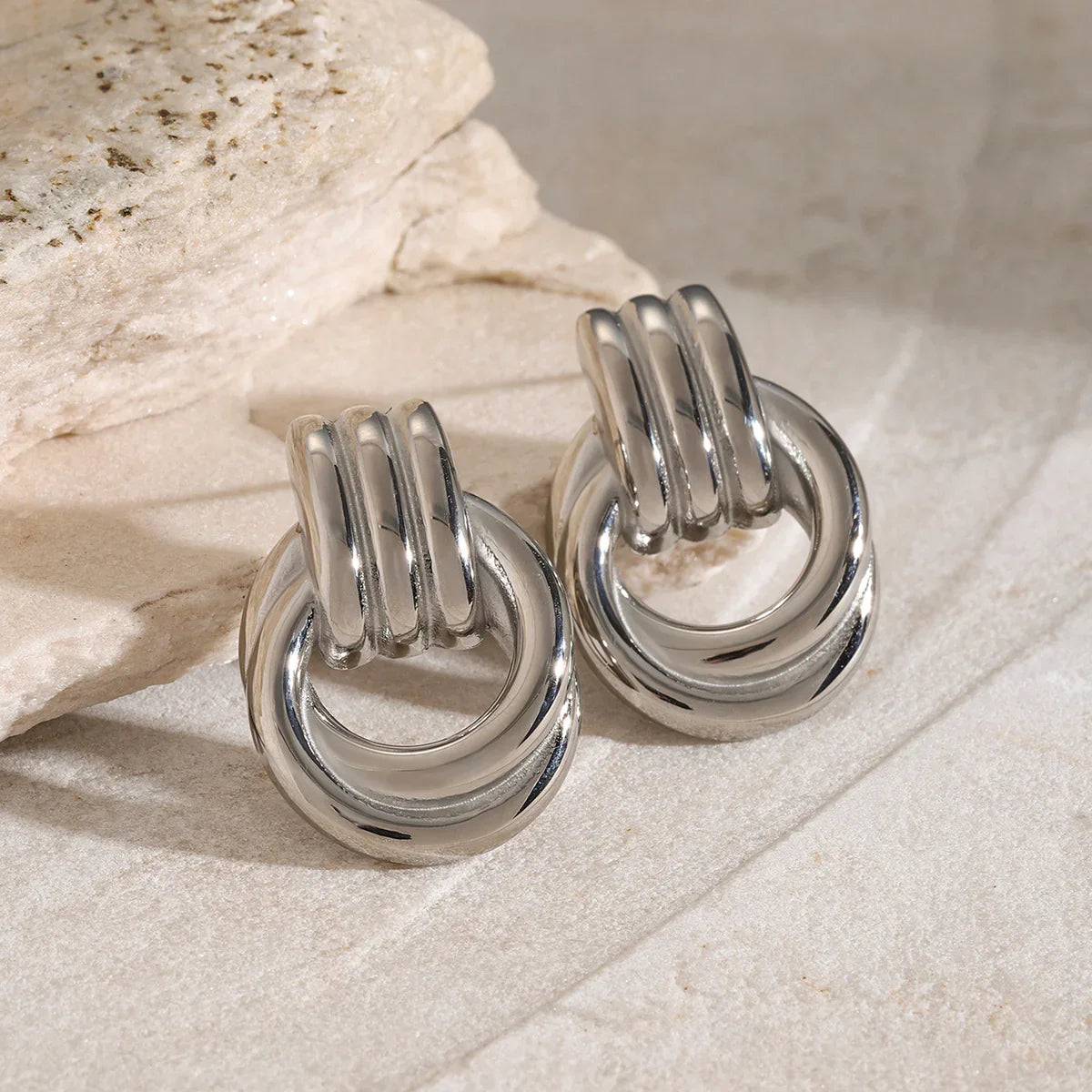 [GALE]Luna Layered Hoop Earrings