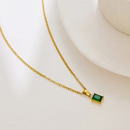 [GALE]Emi Green Necklace
