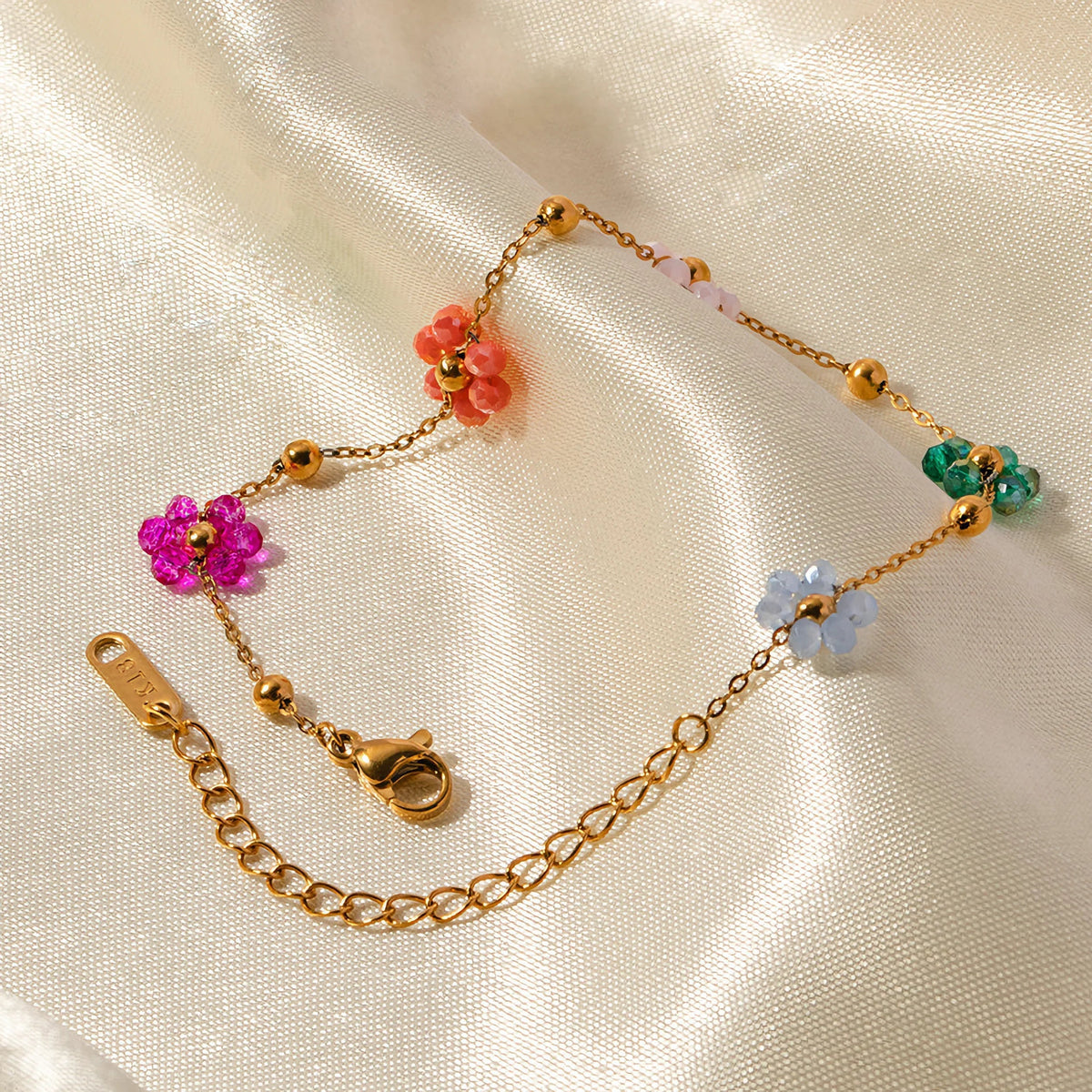 [GALE]Azalea Floral Gold Bracelet