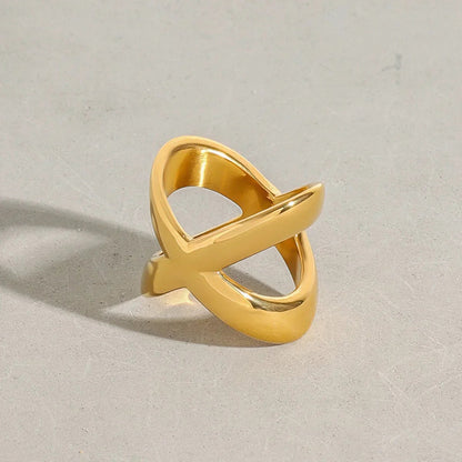 [GALE]Carolyn Gold Cross Ring