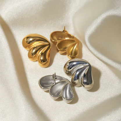 [GALE]Liesel Gold Butterfly Earrings