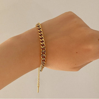 [GALE]Jean Gold Chain Bracelet