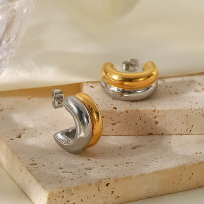 [GALE]Henrietta Gold Earrings