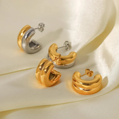 [GALE]Henrietta Gold Earrings