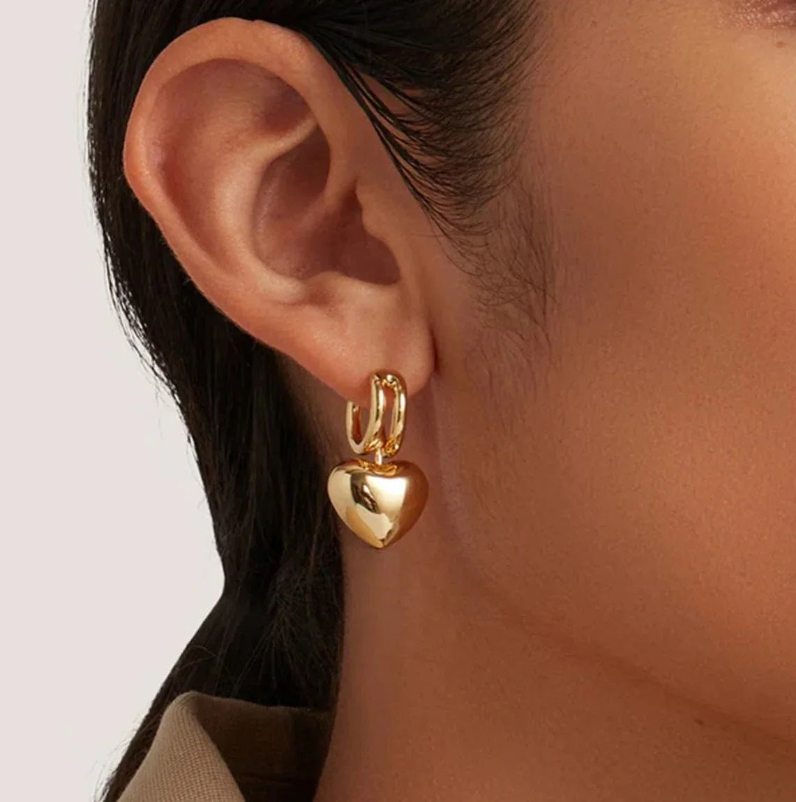 [GALE]Audrey Gold Earrings