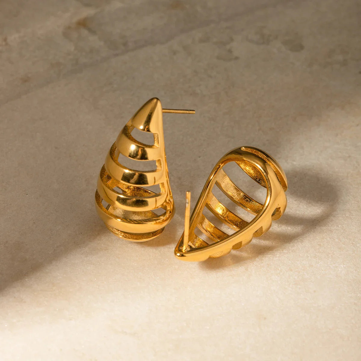 [GALE]Katrin Drop Gold Earrings