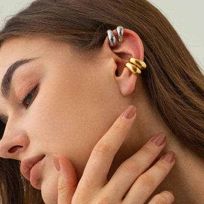 [GALE]Fabienne Gold Ear Cuffs
