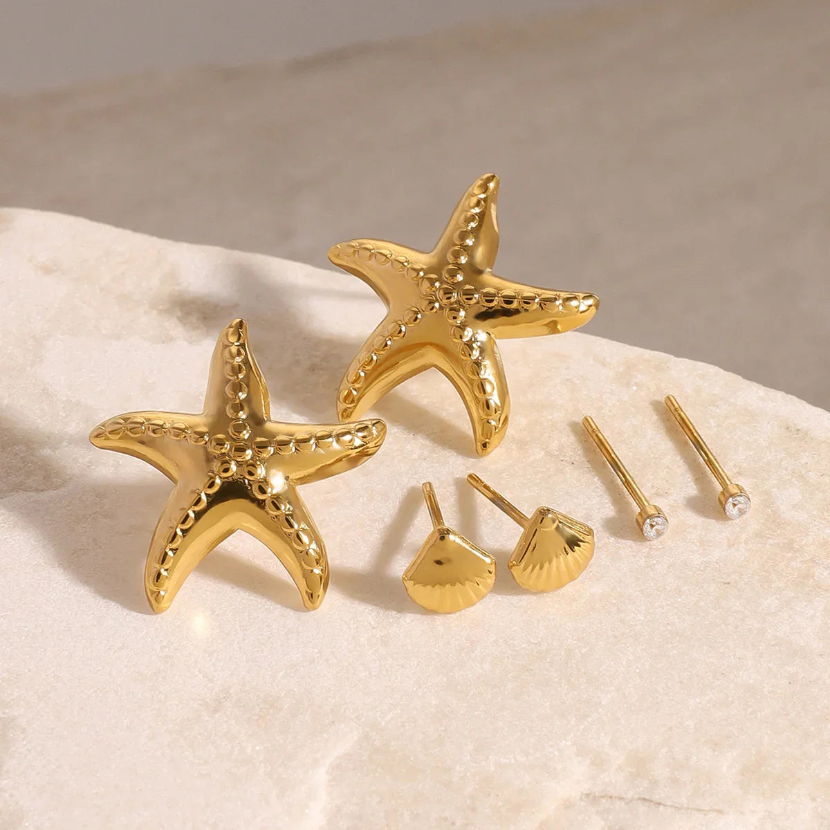 [GALE]Arielle Ocean-Inspired Earring Bundle