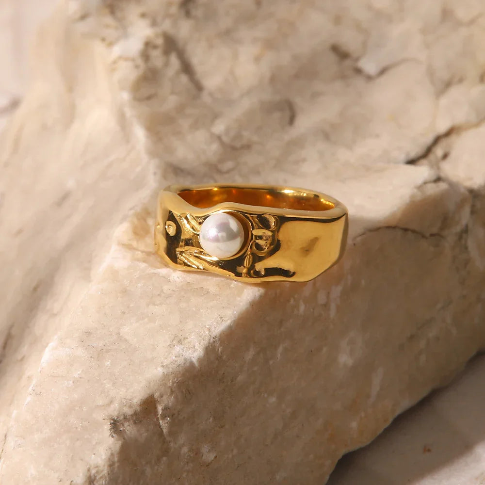 [GALE]Cerulia Freshwater Pearl Ring
