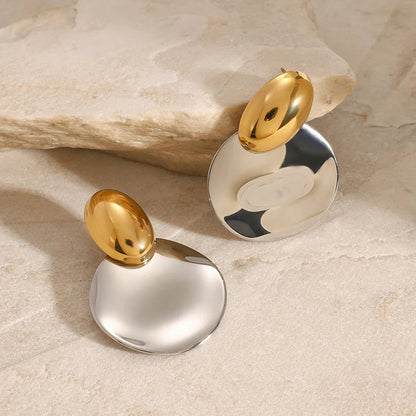[GALE]Destiny Chunky Gold Drop Earrings