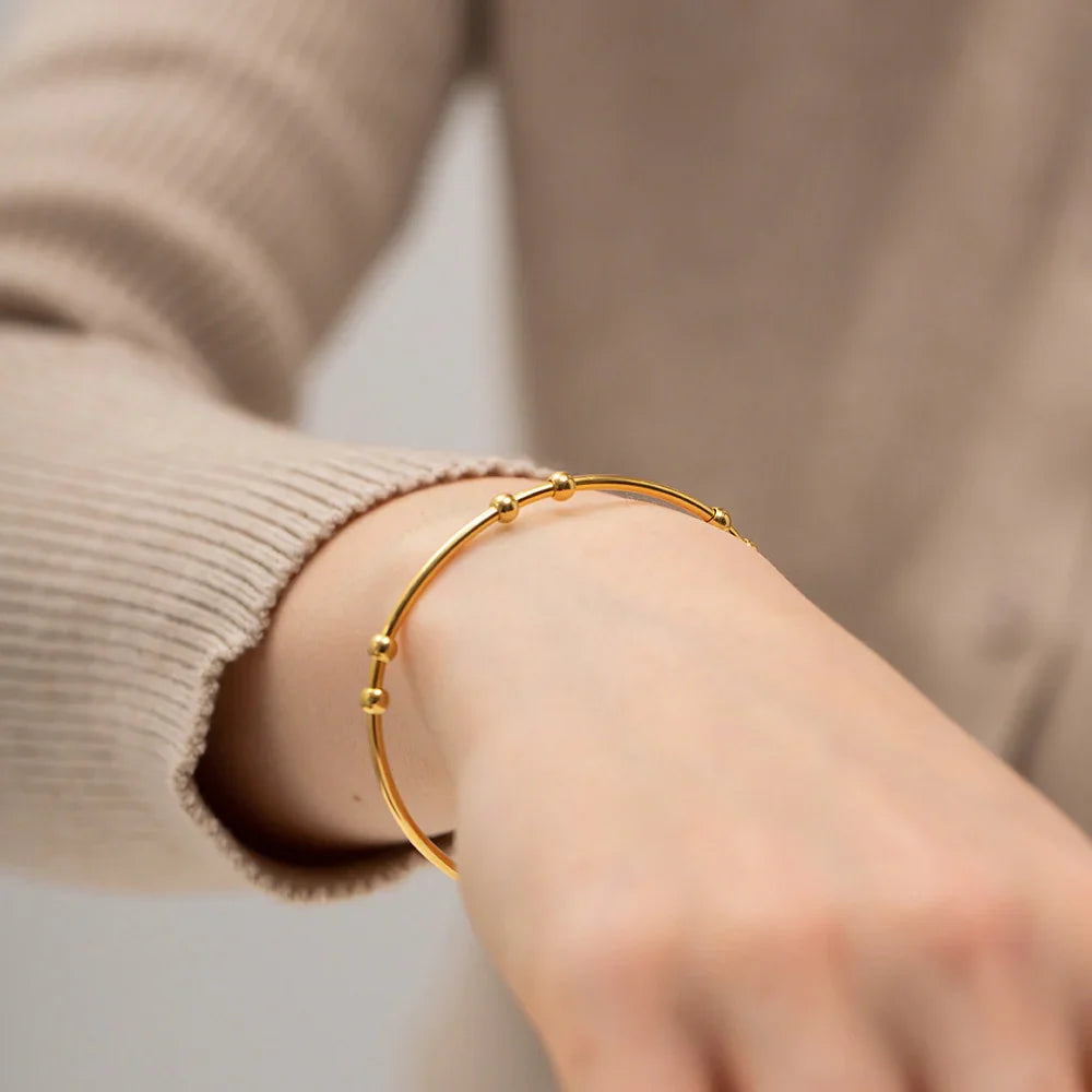 [GALE]Alora Gold Bangle