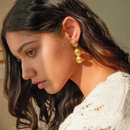 [GALE]Marielle Gold Earrings