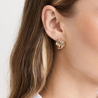 [GALE]Avalon Gold Earrings