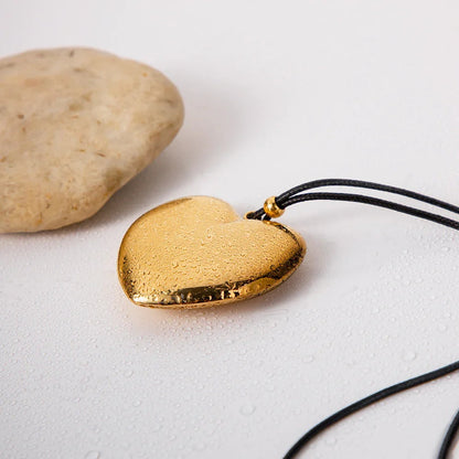 [GALE]Ophelia Gold Heart Necklace