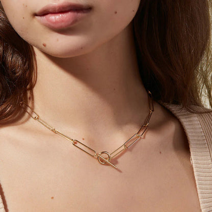 [GALE]Joyce Gold Necklace