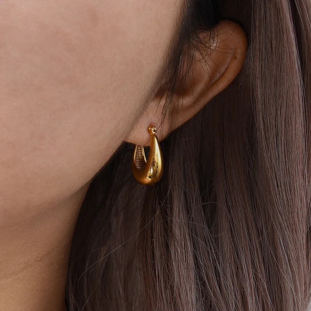 [GALE]Evie Hoop Earrings