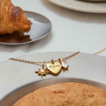 [GALE]A Mother's Appreciation Gold Locket