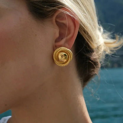 [GALE]Ariadne Gold Earrings