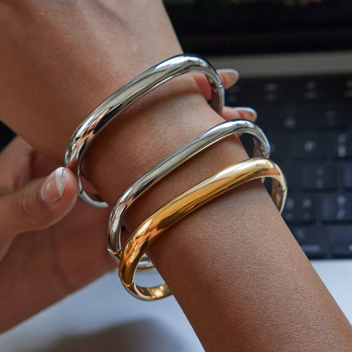 [GALE]Annelise Gold Bracelet