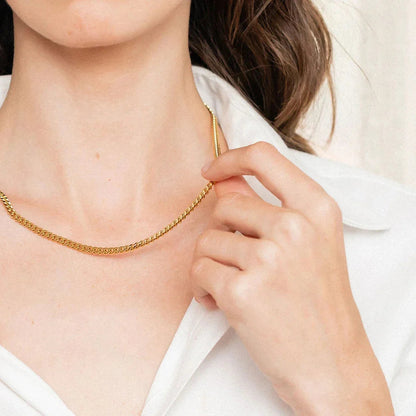 [GALE]Avana Gold Chain Necklace