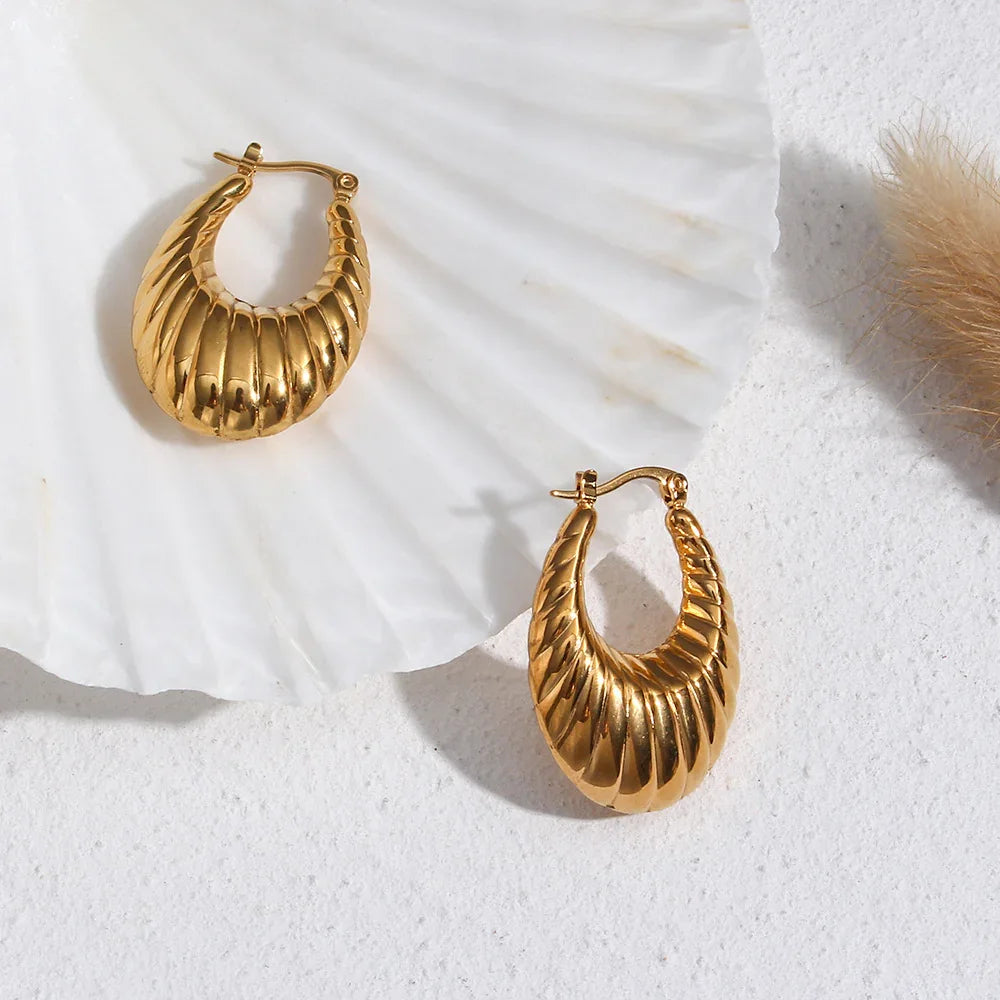 [GALE]Camila Croissant Earrings