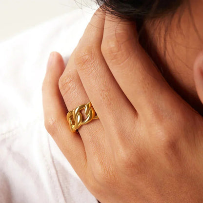 [GALE]Splendor Gold Ring