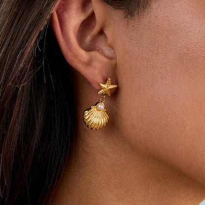 [GALE]Bernadette Freshwater Pearl Earrings