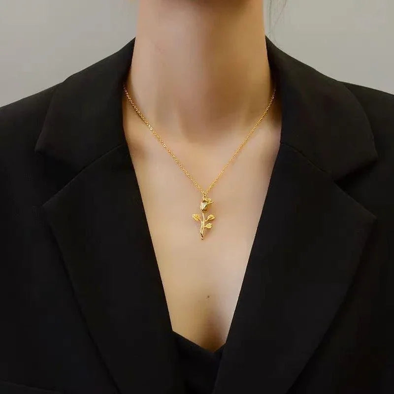 [GALE]Celia Gold Necklace