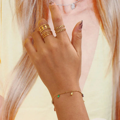 [GALE]Josephine Gemstone Bracelet