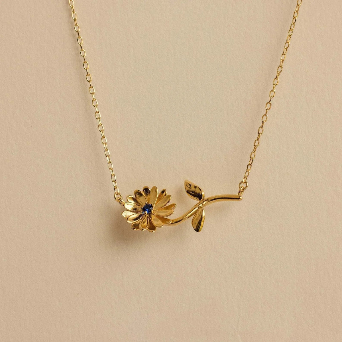 [GALE]Maribelle Birth Flower Gold Necklace