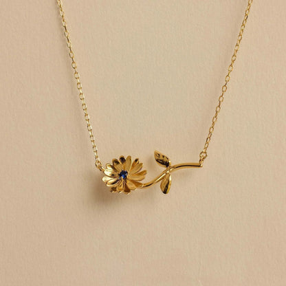 [GALE]Maribelle Birth Flower Gold Necklace