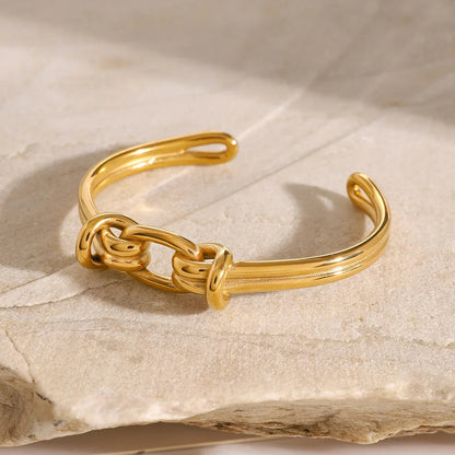 [GALE]Luce Gold Knot Bangle