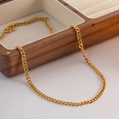 [GALE]Avana Gold Chain Necklace