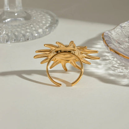 [GALE]Solstice Golden Sun Ring