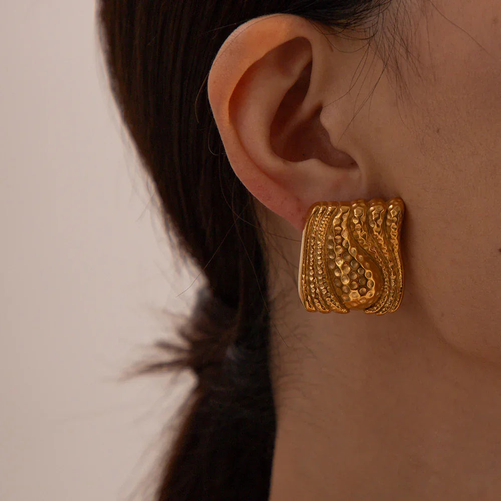 [GALE]Marigold Gold Earrings