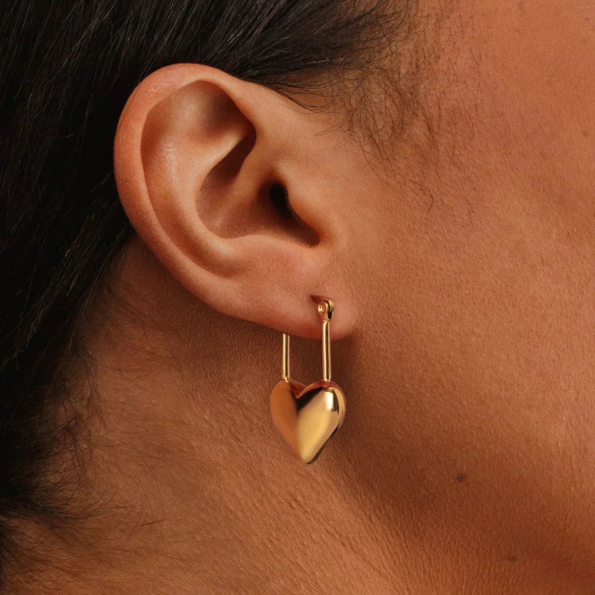 [GALE]Jessamine Heart Earrings