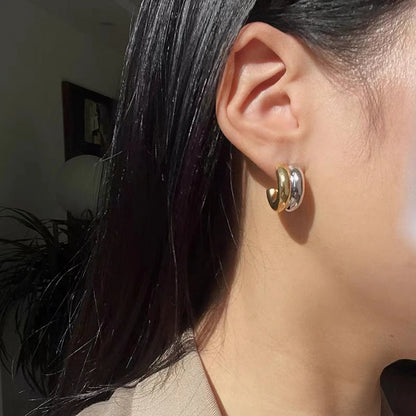 [GALE]Henrietta Gold Earrings